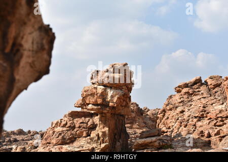 Architetto della natura, la creazione attraverso le rocce Foto Stock