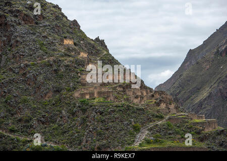 Ollantaytambo, Perù, Sud America Foto Stock