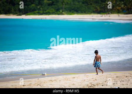 Flamenco Beach seaside shore Culebra Puerto Rico in viaggio Foto Stock