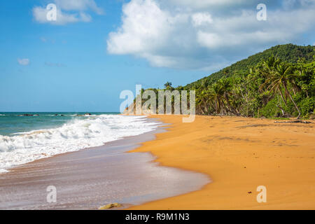 Flamenco Beach seaside shore Culebra Puerto Rico in viaggio Foto Stock