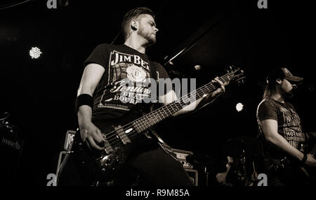 Rottura di pietra live a Manchester Academy Foto Stock