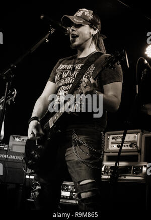 Rottura di pietra live a Manchester Academy Foto Stock