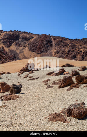 Paesaggio vulcanico di Tenerife, Isole Canarie, Spagna. Foto Stock