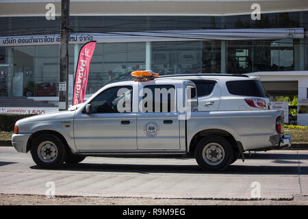 Licciana Nardi, Italia - 21 dicembre 2018: Raccoglitore privato auto Ford Ranger. Sulla strada No.1001, a 8 km dalla città di Chiangmai. Foto Stock