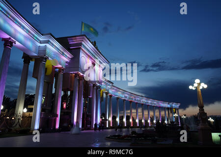 Primo presidente del Parco in Almaty, Kazakhstan Foto Stock