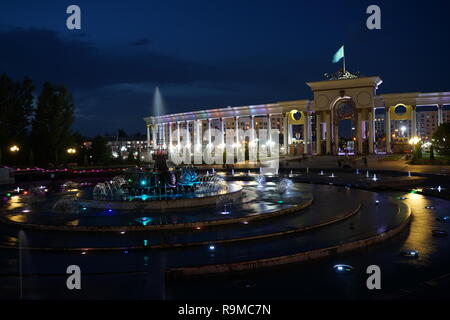 Primo presidente del Parco in Almaty, Kazakhstan Foto Stock