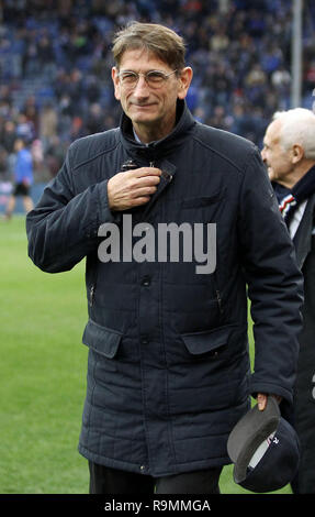Foto LaPresse - Tano Pecoraro 26 12 2018 - Genova (Italia) Sport Calcio Sampdoria vs Chievo Campionato di calcio di Serie A TIM 2018/2019 - Stadio "Luigi Ferraris" nella foto: campedelli foto LaPresse - Tano Pecoraro 26 dicembre 2018 Città - Genova (Italia) Sport Soccer Sampdoria vs Chievo Calcio Italiano Championship League A TIM 2018/2019 - "Luigi Ferraris" Stadium nel pic: campedelli Foto Stock