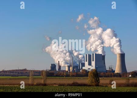 Neurath, Deutschland. 24 dicembre, 2018. Il Neurath power plant di RWE. Neurath, 24.12.2018 | Utilizzo di credito in tutto il mondo: dpa/Alamy Live News Foto Stock