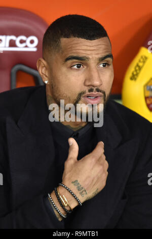 Roma, Italia. Il 26 dicembre, 2018. Kevin-Prince Boateng di Sassuolo durante la Serie A match tra Roma e Sassuolo allo Stadio Olimpico di Roma, Italia il 26 dicembre 2018. Foto di Giuseppe mafia. Credit: UK Sports Pics Ltd/Alamy Live News Foto Stock