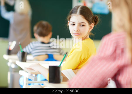 Barare a scuola esame Foto Stock