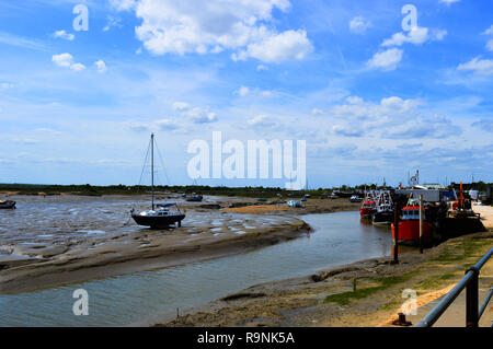 Leigh on Sea, estuario del Tamigi Foto Stock