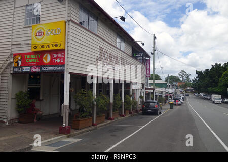 Joe's Waterhole, pub di Eumundi, Queensland, Australia. N. PR Foto Stock