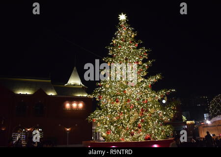 2019 Natale Illuminazione a Yebisu Garden Place, Tokyo Foto Stock