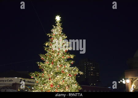 2019 Natale Illuminazione a Yebisu Garden Place, Tokyo Foto Stock