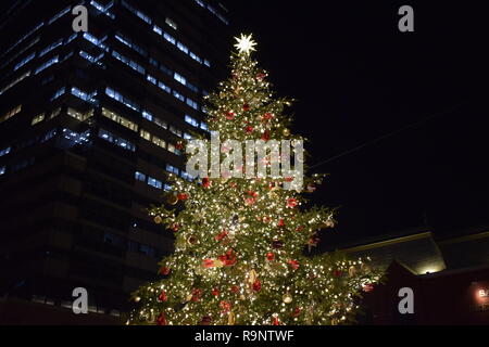 2019 Natale Illuminazione a Yebisu Garden Place, Tokyo Foto Stock