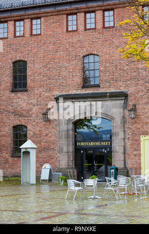 Forsvars museet, Forsvarsmuseet, norvegese delle Forze Armate Museum, Dfds, Seaways, Oslo, Norvegia Foto Stock