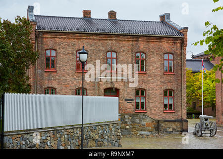 Forsvars museet, Forsvarsmuseet, norvegese delle Forze Armate Museum, Dfds, Seaways, Oslo, Norvegia Foto Stock