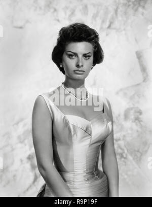 Sophia Loren, circa 1958 Riferimento File # 33635 751THA Foto Stock