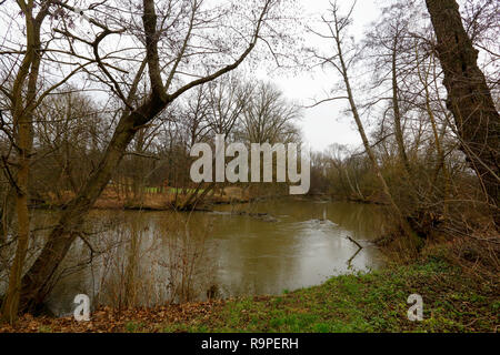 Il Faberwald Park nel sud di Norimberga. La Baviera, Germania. Foto Stock