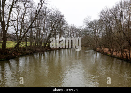 Il Faberwald Park nel sud di Norimberga. La Baviera, Germania. Foto Stock