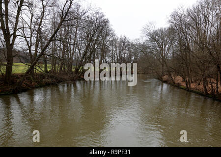 Il Faberwald Park nel sud di Norimberga. La Baviera, Germania. Foto Stock