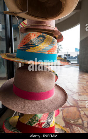 Panama cappelli da Ecuador Foto Stock