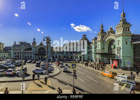 Ottobre 11, 2018 - Mosca Mosca, Russia - Mosca Belorussky Station (credito Immagine: © Alexey Bychkov/ZUMA filo) Foto Stock