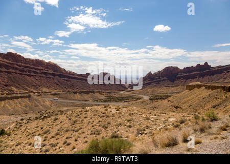 Scenario relativo al modo di Moab attraverso il percorso 191 Foto Stock