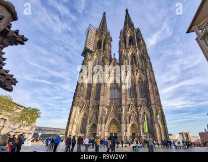 La cattedrale di Colonia, Colonia, Germania Foto Stock