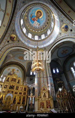 Natività di Cristo cattedrale, Riga, Lettonia Foto Stock