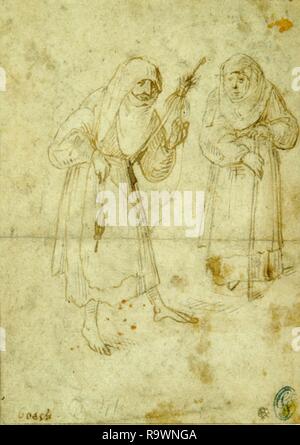Hieronymus Bosch vintage artwork artista medievale Foto Stock