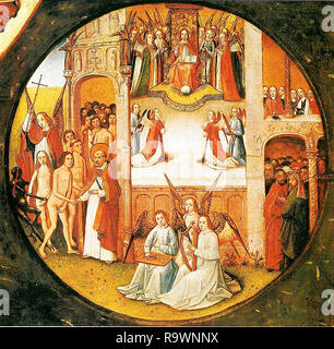 Hieronymus Bosch vintage artwork artista medievale Foto Stock