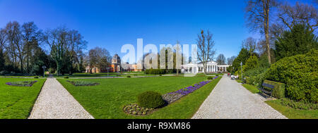 La città di Bad Oeynhausen, Germania Foto Stock