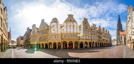 Mercato Prinzipal, Muenster, Germania Foto Stock