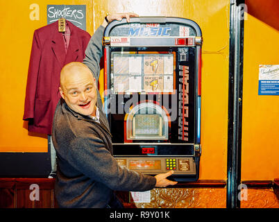 Al Murray, inglese comico, attore e scrittore. Foto Stock