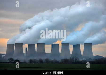 Ratcliffe sul carbone Soar Power Station Nottingham REGNO UNITO Foto Stock