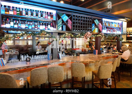 Fort ft. Lauderdale Florida, Pembroke Pines, Negozi al centro commerciale Pembroke Gardens, Brimstone Woodfire Grill, ristoranti, ristoranti, ristoranti, ristoranti, ristoranti, caffè, caffè, insid Foto Stock