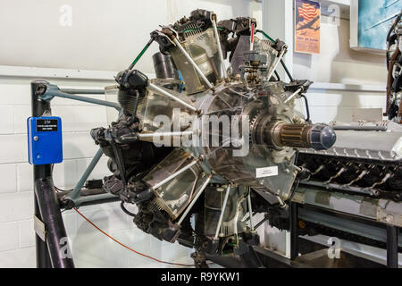 Pratt Whitney R-1830 motore aeronautico Foto Stock