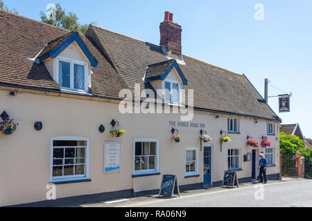 Xiii secolo King's Head Inn, Front Street, Orford, Suffolk, Inghilterra, Regno Unito Foto Stock