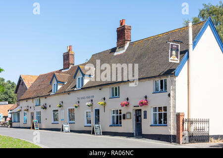 Xiii secolo King's Head Inn, Front Street, Orford, Suffolk, Inghilterra, Regno Unito Foto Stock