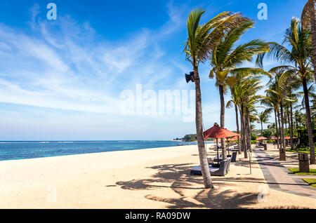 Paradise Geger beach sull'isola di Bali in Indonesia Foto Stock