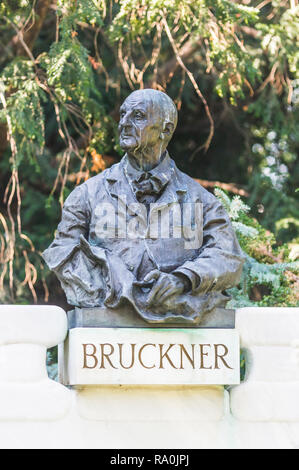 Anton Bruckner memorial Foto Stock