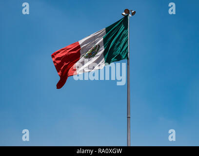 Bandiera del Messico Foto Stock