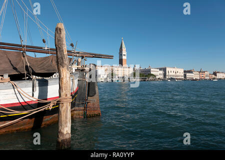 San Marco Campanile, Venezia, Italia. Foto Stock