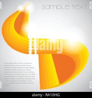 Astratto Multicolore Moderno Artistico Lucido Background Concept Design, Modello Illustrazione In Editable Vector Format Illustrazione Vettoriale