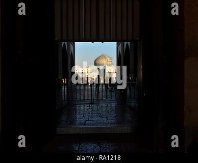 Vista di sheikh lofollah Foto Stock