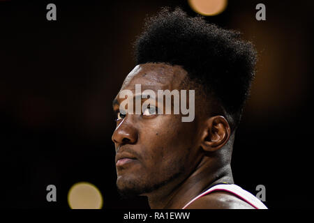 Maryland, Stati Uniti d'America. 29 Dic, 2018. BRUNO FERNANDO (23) in azione durante il gioco presso Centro XFINITY in College Park, Maryland. Credito: Amy Sanderson/ZUMA filo/Alamy Live News Foto Stock