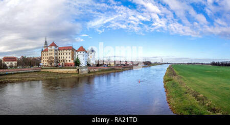 Torgau, Germania Foto Stock