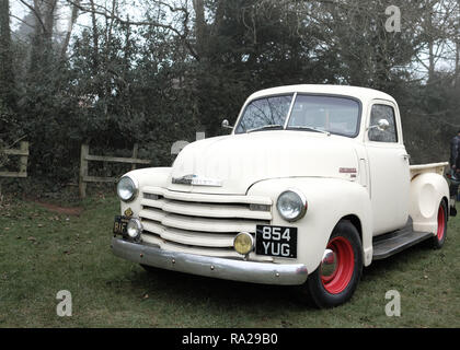 Dicembre 2018 - Redhill classic car incontriamoci Foto Stock