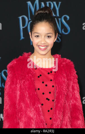 Disney's 'Mary Poppins restituisce' Premiere Mondiale tenutosi presso il Teatro di Dolby - Arrivi con: Ruth Righi dove: Los Angeles, California, Stati Uniti quando: 29 Nov 2018 Credit: Sheri Determan/WENN.com Foto Stock